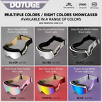 DOTUGE Kids Snow Goggles with Magnetic Flip Design, Anti-Fog HD Lens & UV400 Protection, Compatible with Prescription Glasses, Ideal for Skiing, Snowboarding, and Winter Outdoor Adventures (F)