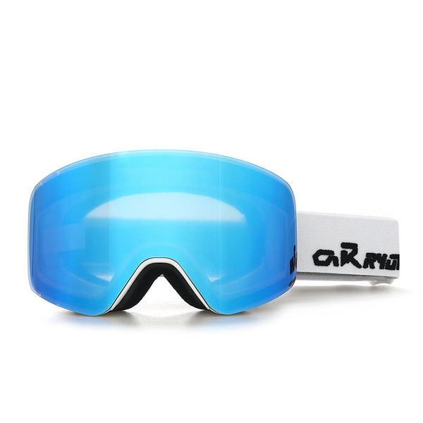 Kids Ski Goggles with Anti-Fog UV Protection – Blue