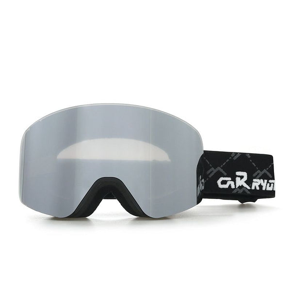 Kids Snow Goggles Anti-Fog UV Protection - Grey