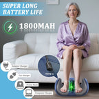 Blue 3D Bionic Foot Massager, foot massager, electric foot massage, acupressure foot massager, ergonomic foot massager, foot pain relief, relaxation massager