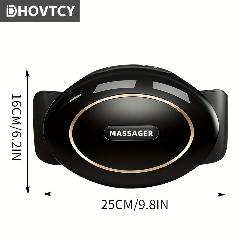 Abdominal Massage Device Health And Wellness Relaxation Therapy Heat Massage - Black - Size 25-16