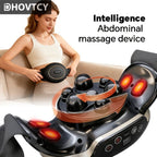 Abdominal Massage Device Health And Wellness Relaxation Therapy Heat Massage - Black - Size 25-16