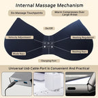 Electric Breast Massager Breast Care Massage Relaxation Massager Regulating - Black - Size 30-28