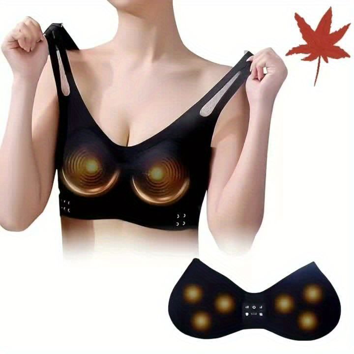 Electric Breast Massager Breast Care Massage Relaxation Massager Regulating - Black - Size 30-28