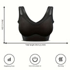 Electric Breast Massager Breast Care Massage Relaxation Massager Regulating - Black - Size 30-28