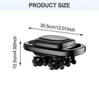 Fascia Gun 22-Head Massage Gun Muscle Recovery Device Deep Tissue Massage - Black - Size 30-12