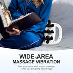 Fascia Gun 22-Head Massage Gun Muscle Recovery Device Deep Tissue Massage - White - Size 30-12