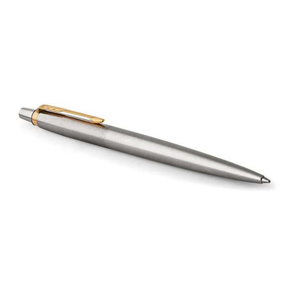 Stainless Steel Golden Finish Trim Ballpoint Pen
