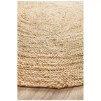 Atrium polo natural indoor rug 120 x 120cm