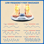 NEW Electromagnetic Foot Circulation Massager Neuropathy for Foot AU