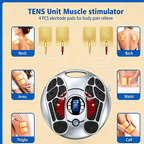 NEW Electromagnetic Foot Circulation Massager Neuropathy for Foot AU