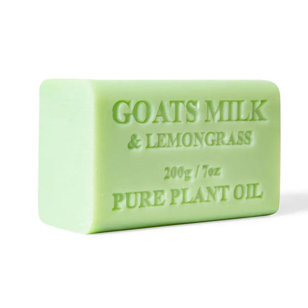 Goats Milk & Lemongrass Triple-Milled Soap Bars (65 x 200g)