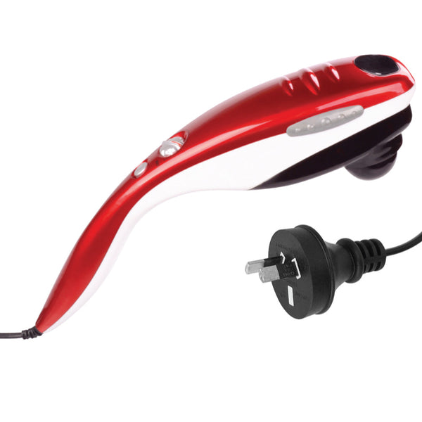 Orku Handheld Body Massager 6 Heads (Red)
