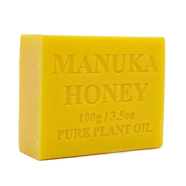 Manuka Honey Plant Oil Soap Bars (100 × 100g)