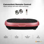 Social Hike 60cm Vibration Plate Machine Full Body Exercise Platform Pink