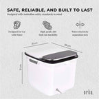 Orku Foot Spa Automatic Water Heating Massager - Electric Pedicure Bath