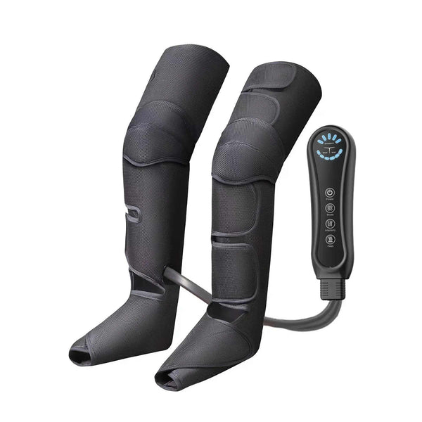 Orku Air Compression Leg Knee Foot Massager with Heat