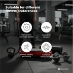 Social Hike 68cm Vibration Plate Machine Full Body Workout Platform Red