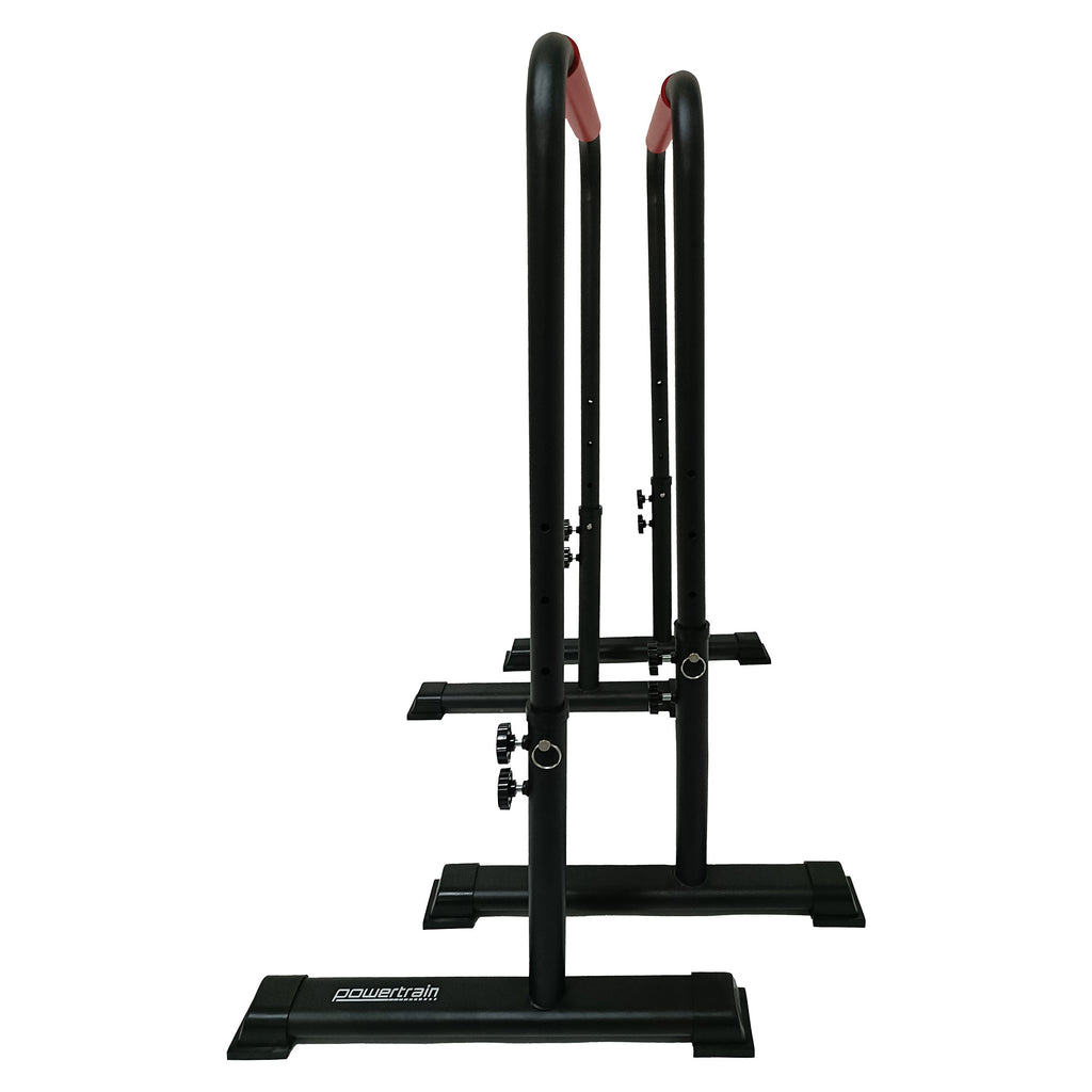 Powertrain Height-Adjustable Dip Bars Pair Load Capacity 200kg Separated Type