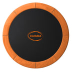 Kahuna 6ft Trampoline Replacememnt Safety Pad Cover and Spring Jumping Bounce Mat Orange