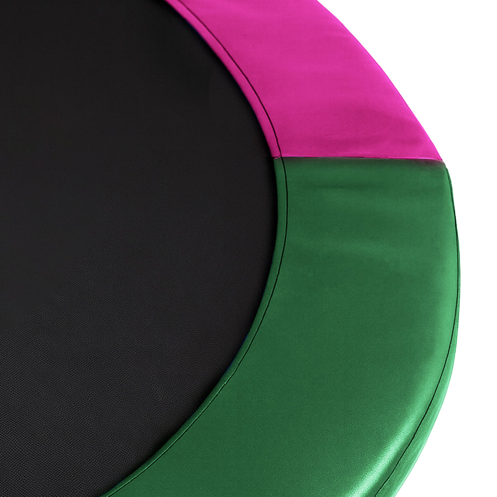 Kahuna 6ft Trampoline Replacememnt Safety Pad Cover and Spring Jumping Bounce Mat Rainbow
