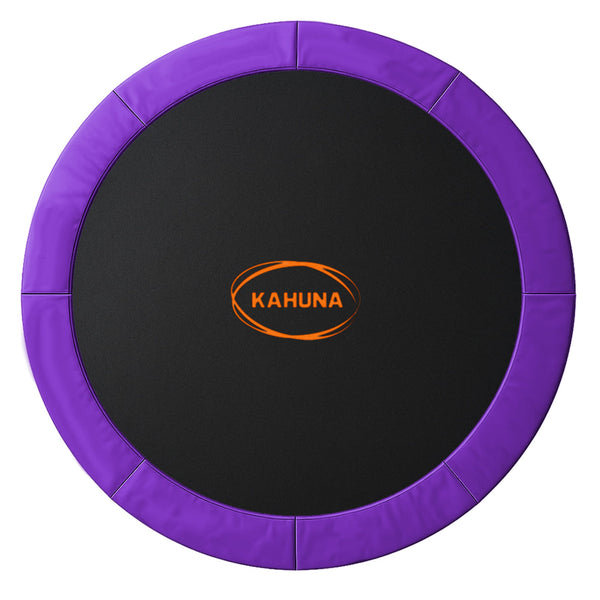 Kahuna 14ft Replacement Trampoline Safety Pad Cover and Jumping Spring Mat - Purple