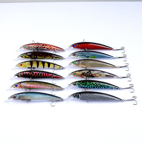 12x Popper Poppers 14cm Fishing Lure