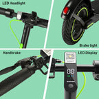 BUNA Classic Electric   Scooter   for   Adults, 350W Motor, 25KM/H, 25 KM Range, 8.5"   Pneumatic   Tires