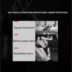 Fitness Weight Lifting Belt Barbell Dumbell Training Back Support Men Women L - Black-L