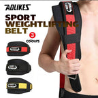 Fitness Weight Lifting Belt Barbell Dumbell Training Back Support Men Women M - Yellow-M