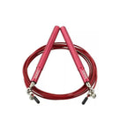 Aolikes Adjustable High Speed Steel Skipping Jump Rope Dual Bearings Gym Boxing - Blue