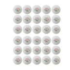 30PCS 3-Star Table Tennis Balls Professional Pingpong Ball Training Ball 40mm - Yellow