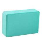 2PCS Yoga Blocks Foam Brick Fitness Exercise Stretch Gym Pilates Tool - Blue