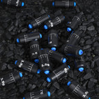 100pcs Graduated Soft Core Fishing Lead Sinkers Quick Drop Weights Tackle Set