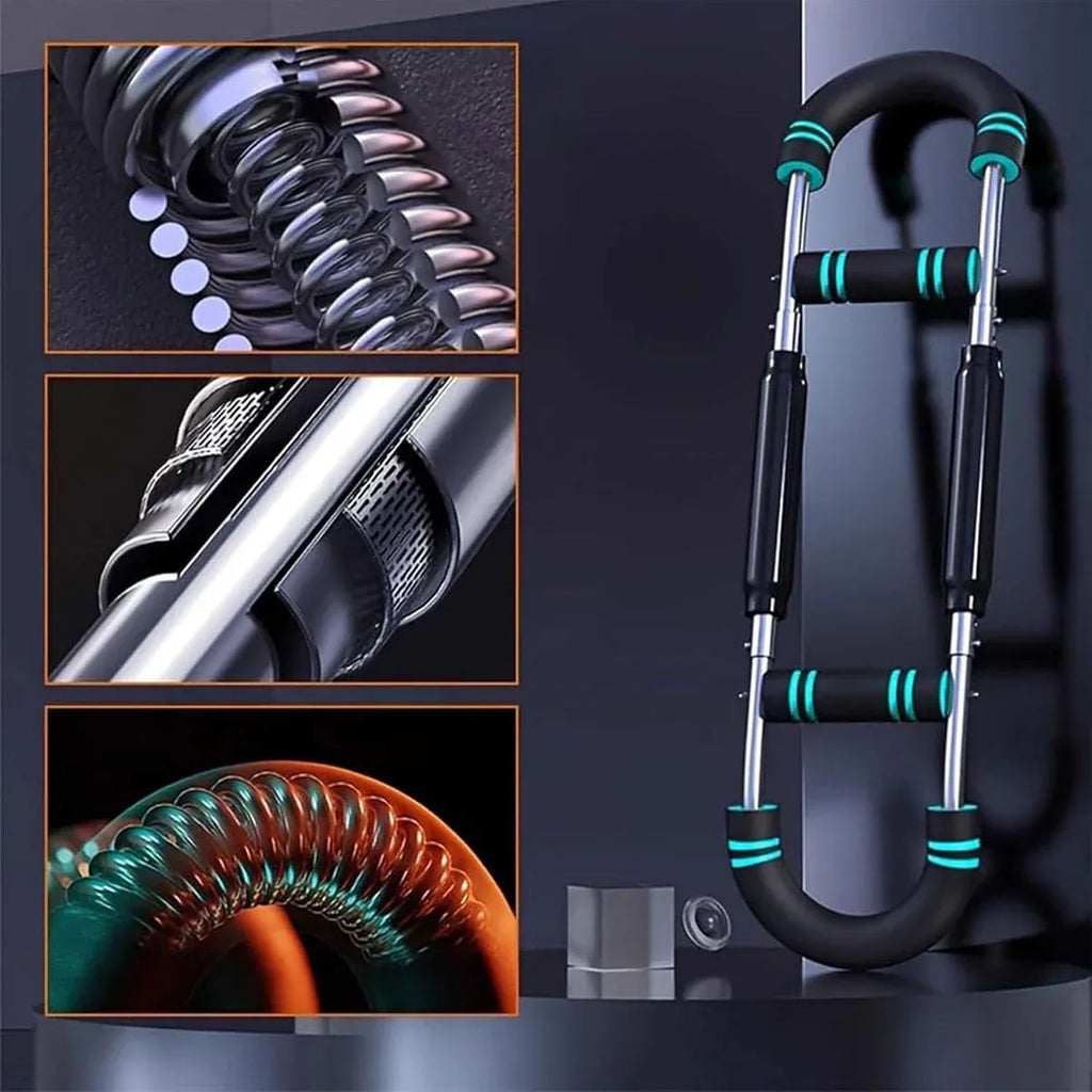 Multi Functional U Shaped Arm Strength Trainer Adjustable Home Exercise Device