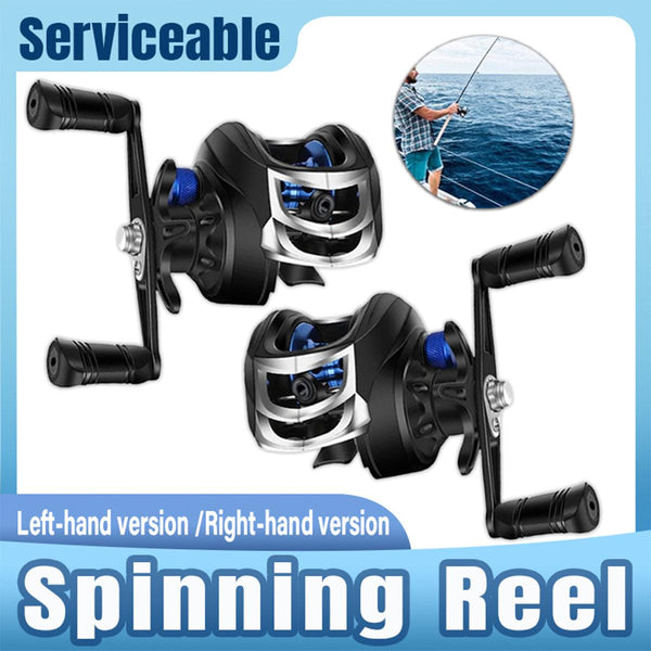 Fishing Reel Anti Frying Line Teardrop Swivel Disc - Left hand version