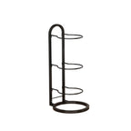 3/4Tier Basketball Stand Ball Organizer Storage Rack Basketball Equipment Holder - White-3 Layers