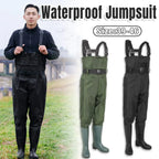 Waterproof Ultra Light Breathable Wading Pants Nylon Half Length Gear - Army green-42