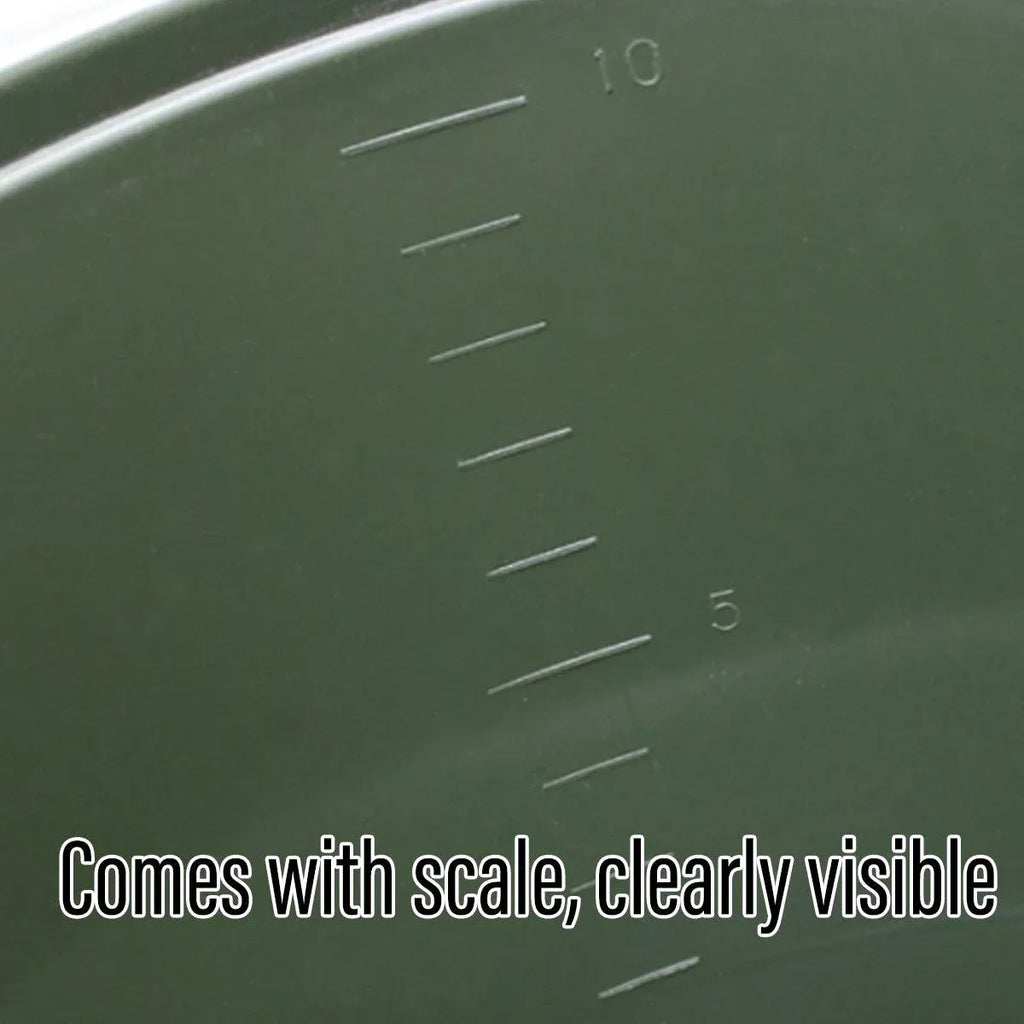 Portable Double Live Fish Bucket Breathable Fish Storage Container for Fishing - M