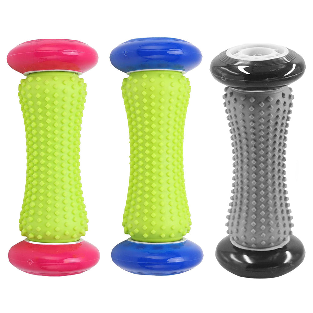 Foot Massage Roller Muscle Relaxation Arch Care Yoga Fitness Tool - Black