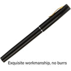 Mini Pen Fishing Rod Pocket Size Portable Telescopic Travel Fishing Pole Tool - Black