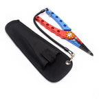 Aluminium Fishing Pliers Hook Remover Line Cutter Braid Mono Split Ring Fish Grip - Blue+Red