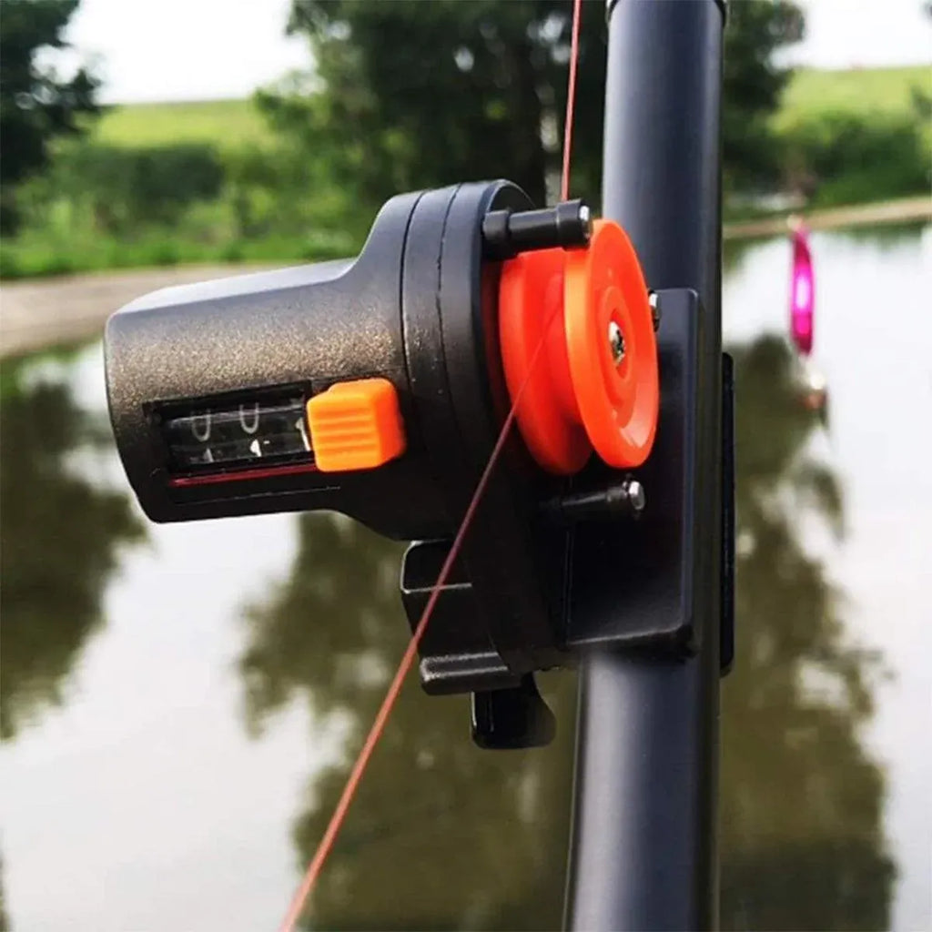 Fishing Rod Line Meters Gear Tools Portable Fishing Accessories for Outdoor Use