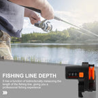 Fishing Rod Line Meters Gear Tools Portable Fishing Accessories for Outdoor Use