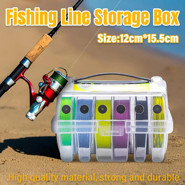 Multifunctional Fishing Line Organizer Storage Box