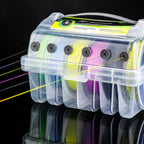 Multifunctional Fishing Line Organizer Storage Box Tackle Management Holder