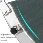 Stainless Steel Hip Flask Portable Wine Pot Flat Pocket Bottle Outdoor Travel
