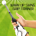 Golf Swing Training Aid Telescopic Impact Sound Stick Exercise Tool for Practice - Red