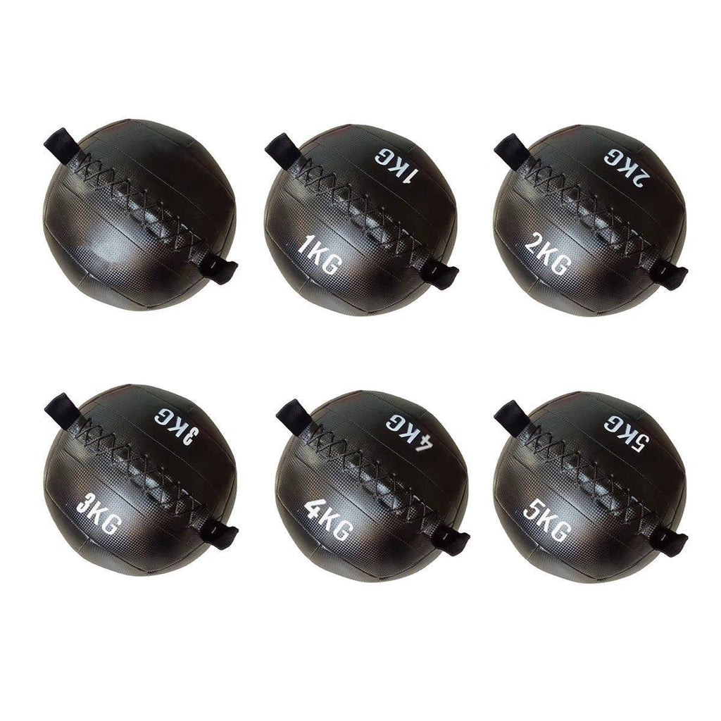 Non-Elastic Soft Squat Wall Ball for Solid Gravity and Balance Training Workouts - 2kg