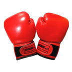 Boxing Sparring Training Gloves MMA Kickboxing Punching Gloves for Practice Sessions - Red [Flame Pattern]